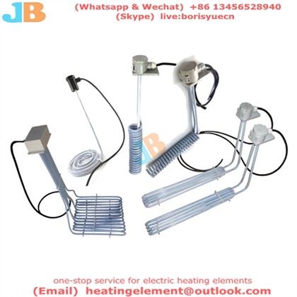 ক্ষয়কারী তরল জন্য টিউবুলার তাপ উপাদান